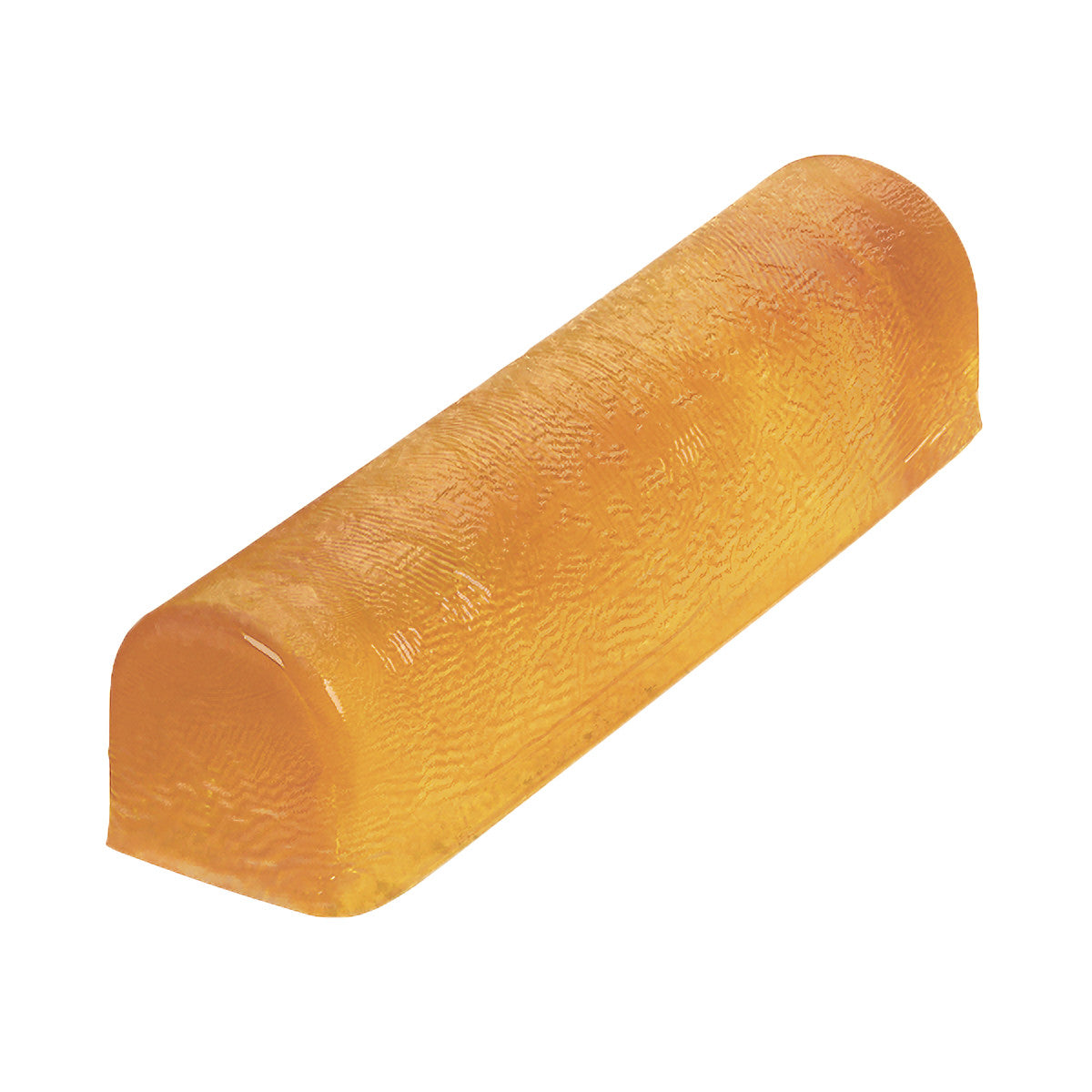 A yellow AliMed AliGel Chest Roll, cylinder-shaped with a flat base, designed for medical positioning.