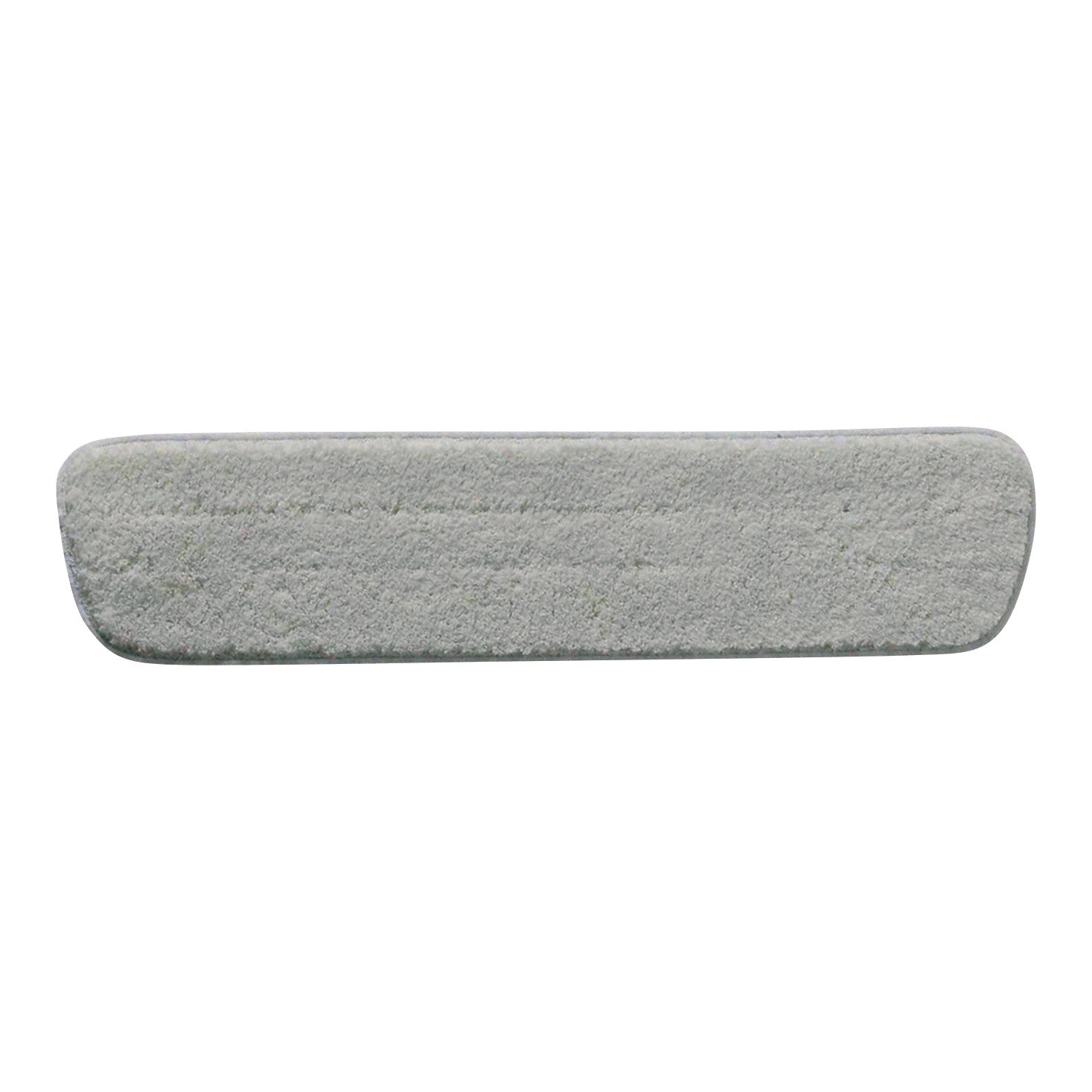 A gray "Replacement Mop Pad for MR-Conditional Nonmagnetic Microfiber Flat Mop" shown on a white background.