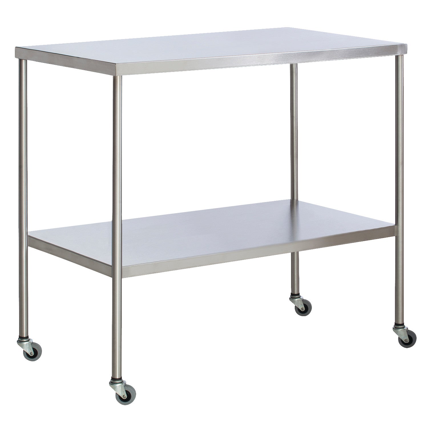 Instrument Table with Shelf, 48"W x 34"H x 24"D