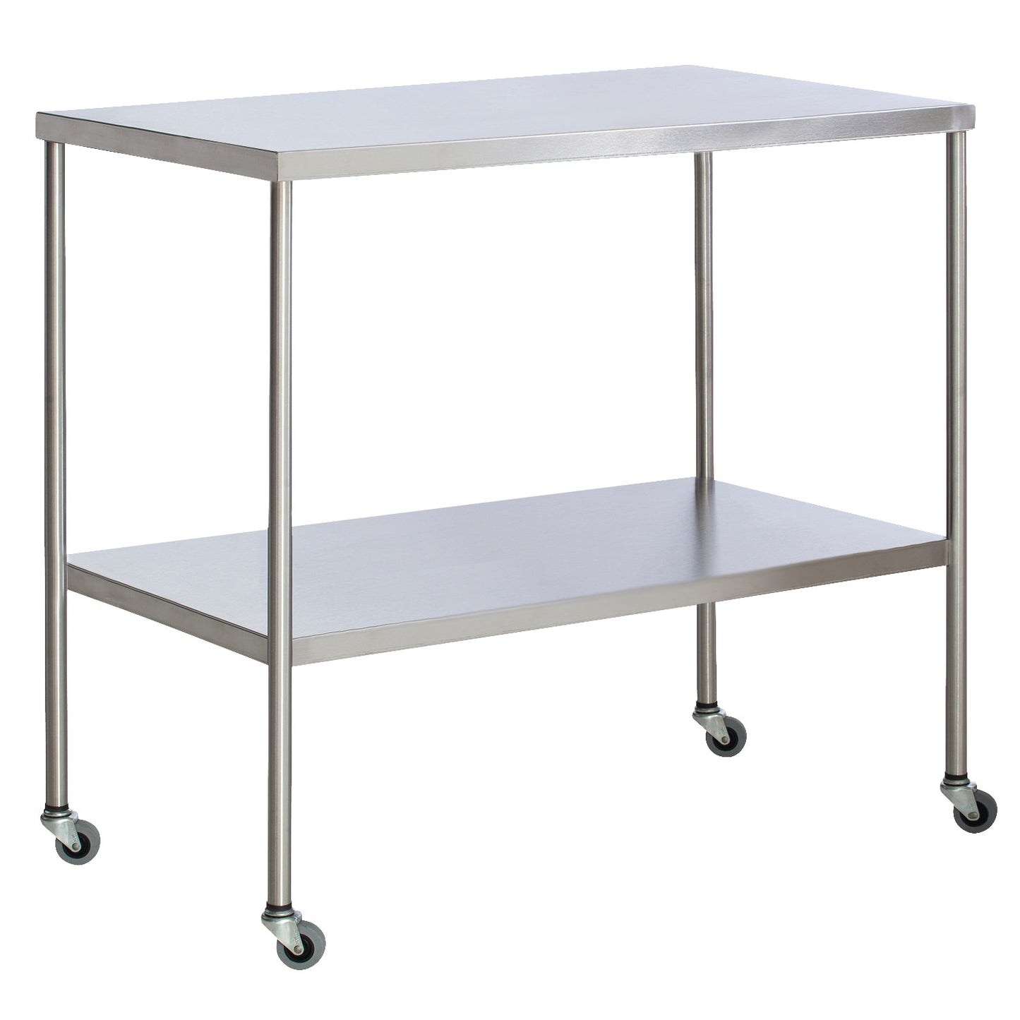 Instrument Table with Shelf, 48"W x 34"H x 24"D
