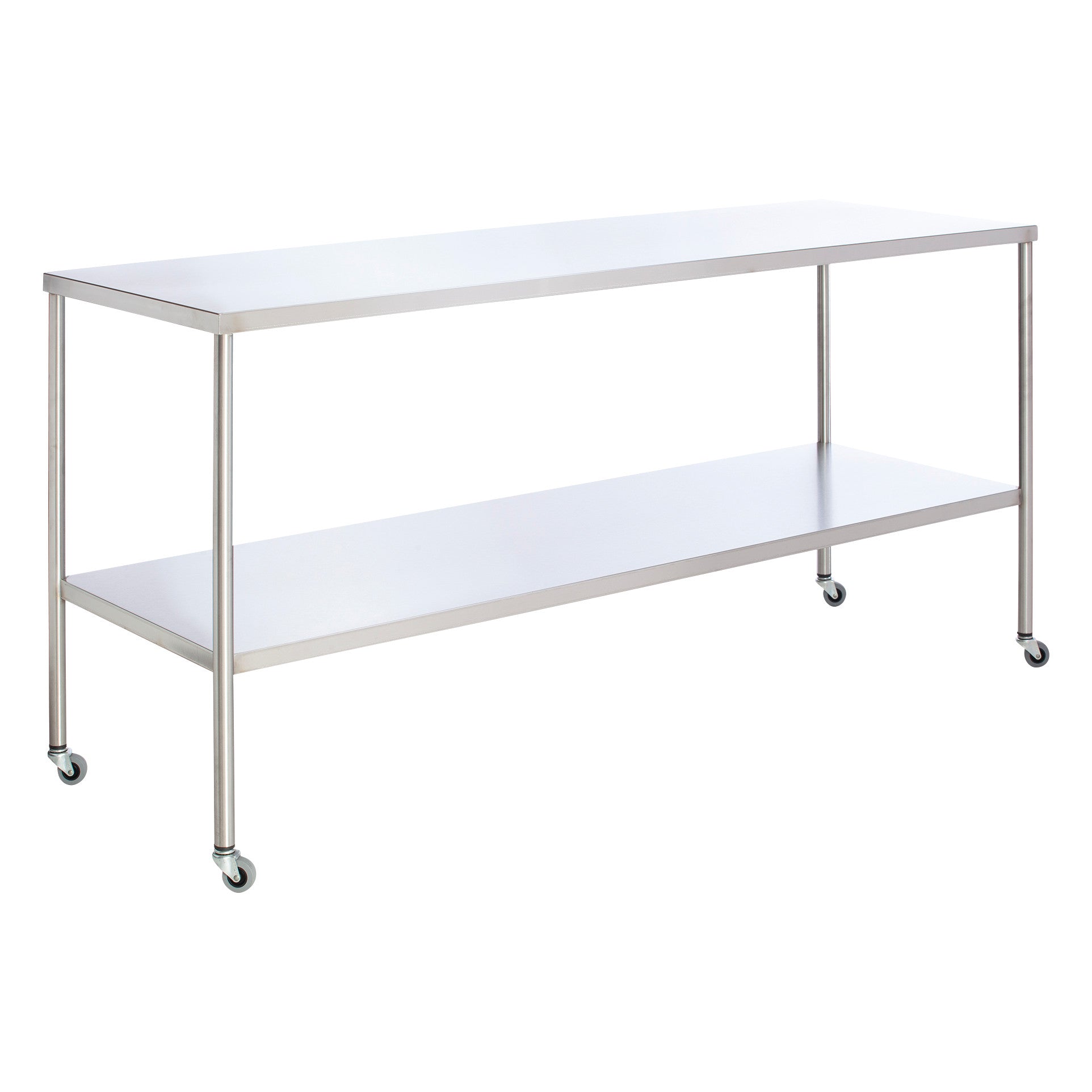 Instrument Table with Shelf, 60"W x 34"H x 24"D