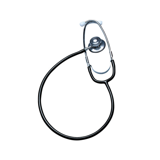 Lightweight Dual-Head Stethoscope, Black
