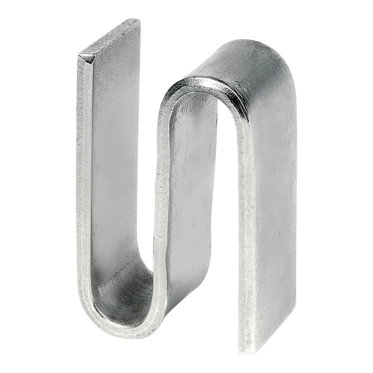 Metal S-Hook for AliMed Standard-Duty Wire Shelving, featuring a U-shaped design made of a smooth, silver material.