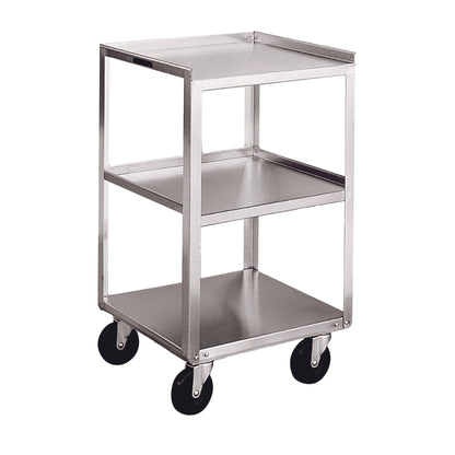 Stainless Steel Equipment Stand, Without Drawer, 18-3/4"W x 30-1/8"H x 16-3/4"D