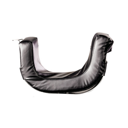 Replacement Pad for AliMed Bariatric Universal Positioner, featuring a black, U-shaped cushion designed for positioning support.