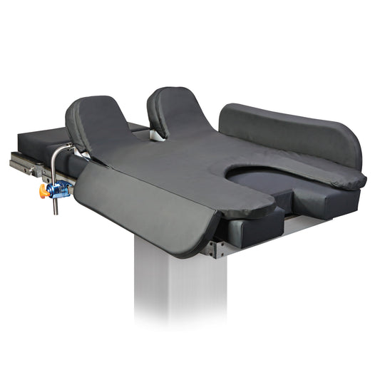 The AliMed SecureFit TPS Trendelenburg Positioning System is a padded surgical table accessory designed for secure patient positioning.