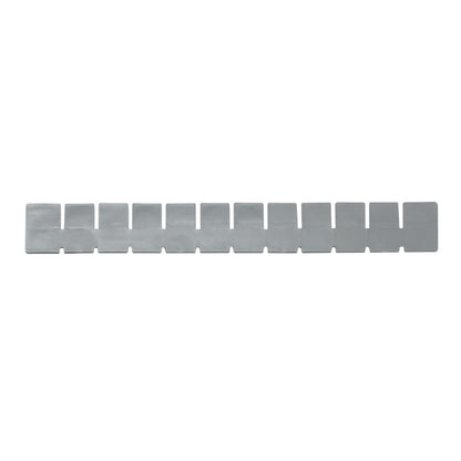 AliMed Cart Accessory: Long or Short Divider for Drawer Trays for Select/Standard/Wide Series Medical Carts, shown horizontally.