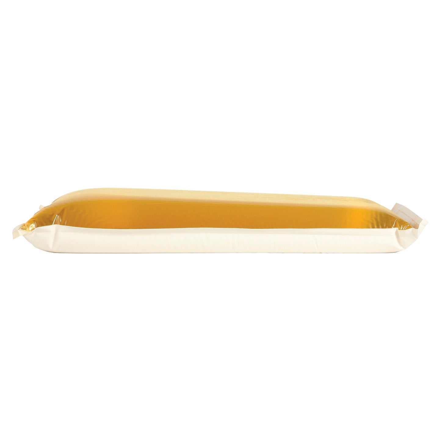AliMed AliGel Graduated Thoracic Positioner, an elongated gel pad with a sloped, transparent yellow top layer and white base.