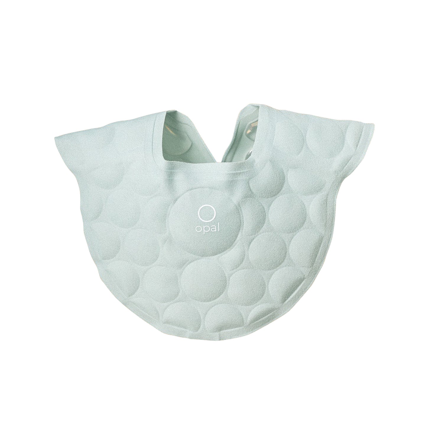 The Xena Therapies Opal Cool Wrap is a light green, textured wrap with circular patterns and an "Opal" logo.