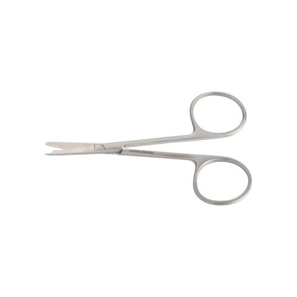 Spencer Stitch Scissors with curved stainless steel blades and ring handles.