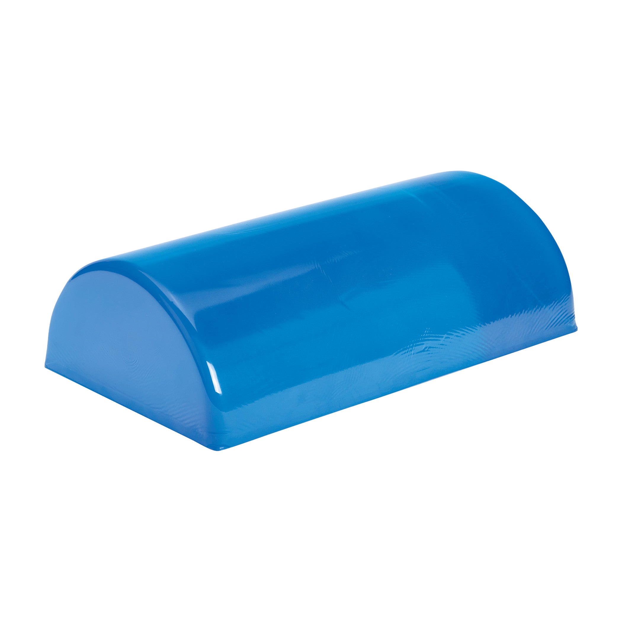 AliMed AliBlue Gel Dome Positioner, blue, semi-cylindrical shape, used for patient positioning.