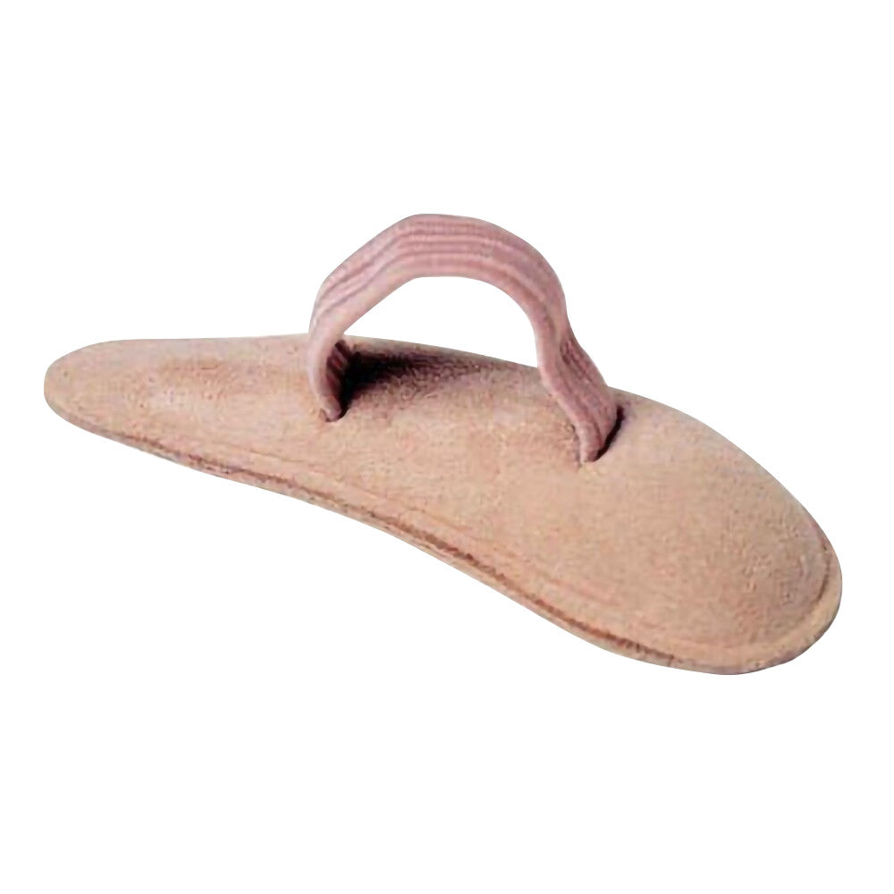 PediFix Hammertoe Crest (Buttress Pad) in beige, designed to help align and support toes, featuring a soft, curved design.