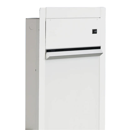 Recessing Kit for Wolf Econoline Single Bank Illuminator, featuring a sleek white design with a small display and handle.