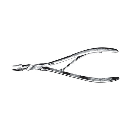 Virtus Splinter Forceps, a stainless steel tool with fine pointed tips and a spring handle, designed for precision gripping and removal.