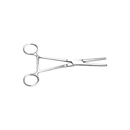 Presbyterian Hospital Tube Occluding Forceps with a scissor-like design and looped handles on a white background.