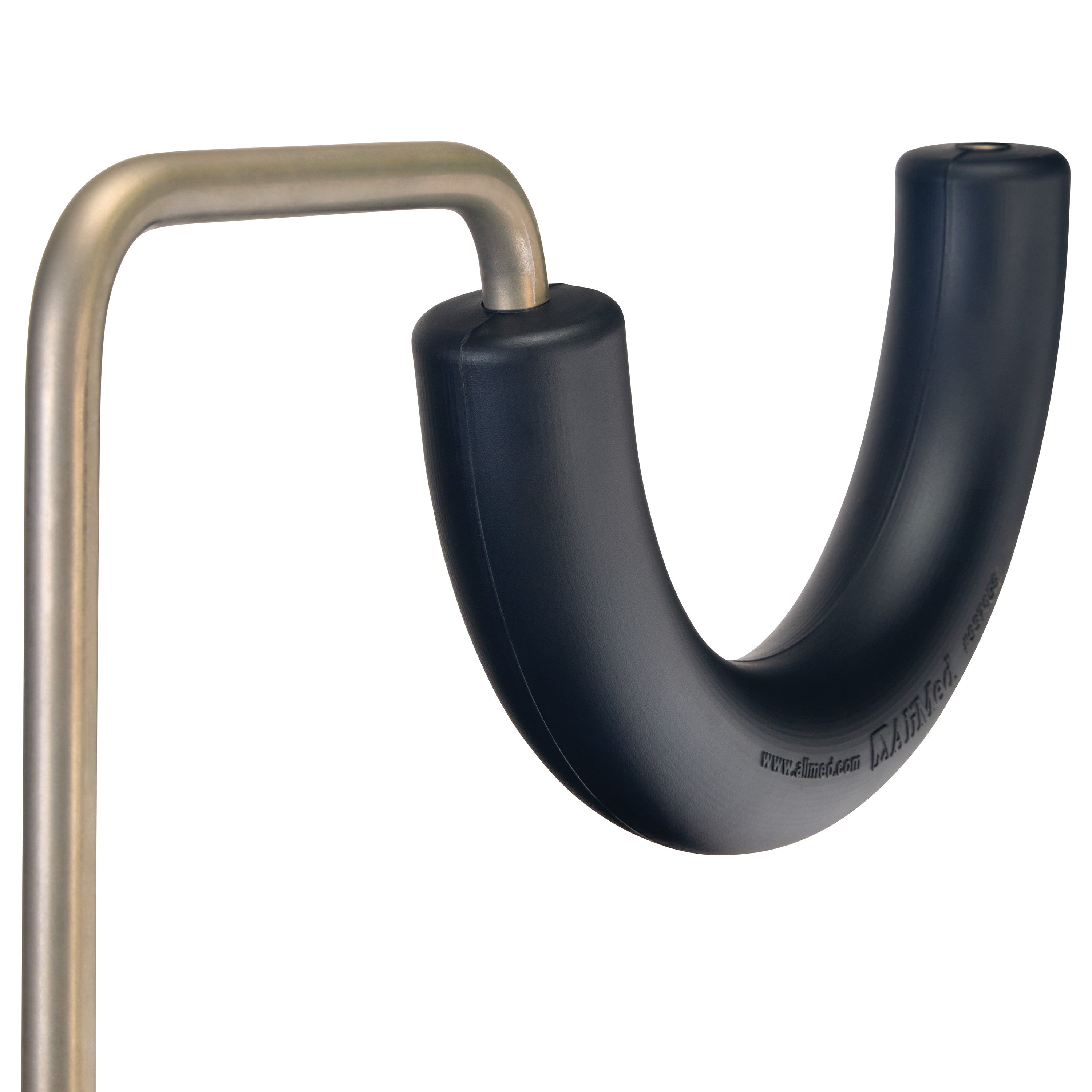 The AliMed Single-Leg Prepper device features a curved support attached to a metal frame.