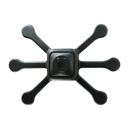 The Intellinetix Foot/Ankle Therapy Wrap with a central square device and six flexible, rounded extensions.