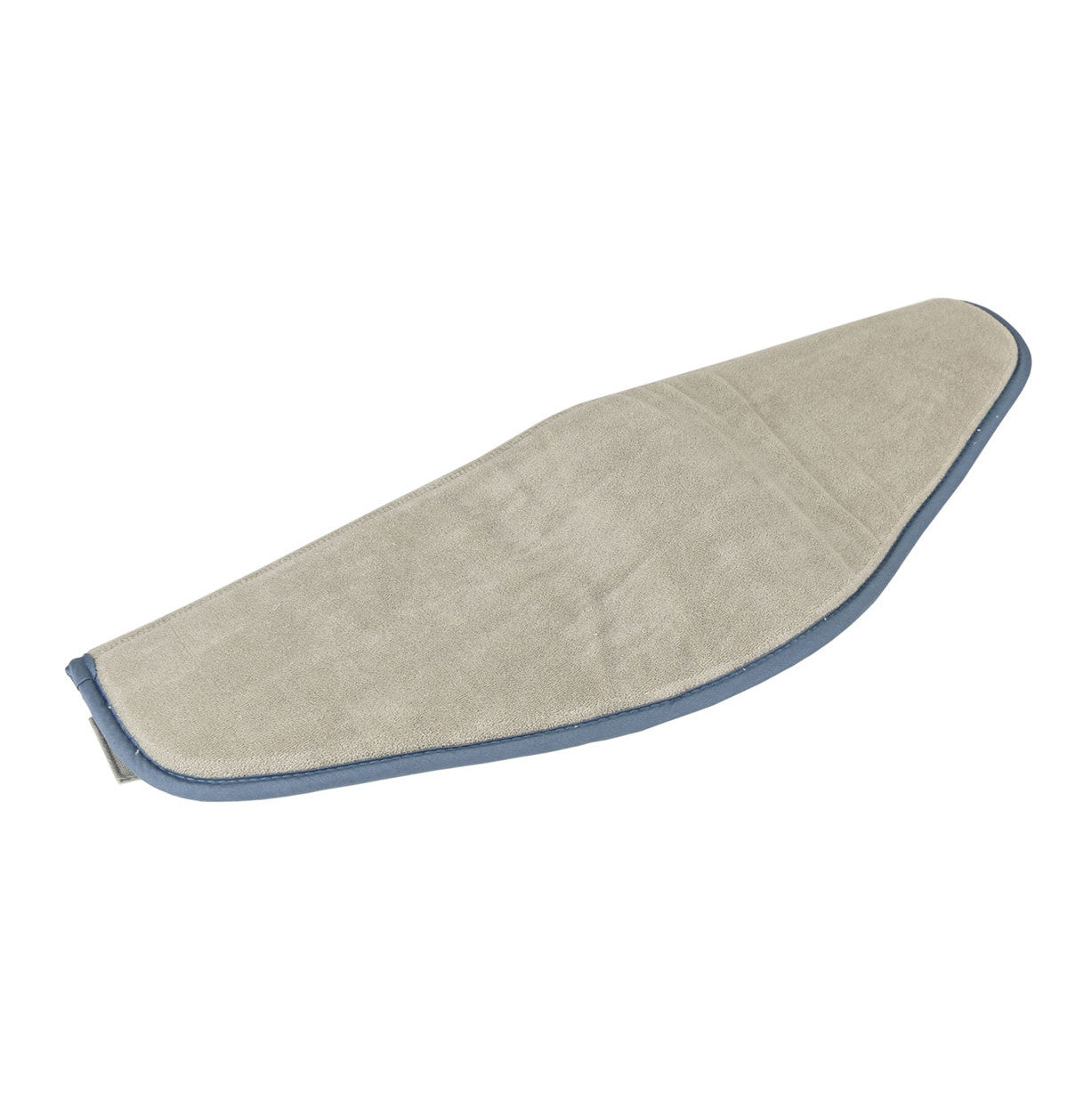 Chattanooga Hydrocollator Terry Cover, a beige fabric cover with blue edges, designed for use with hydrocollator heating pads.