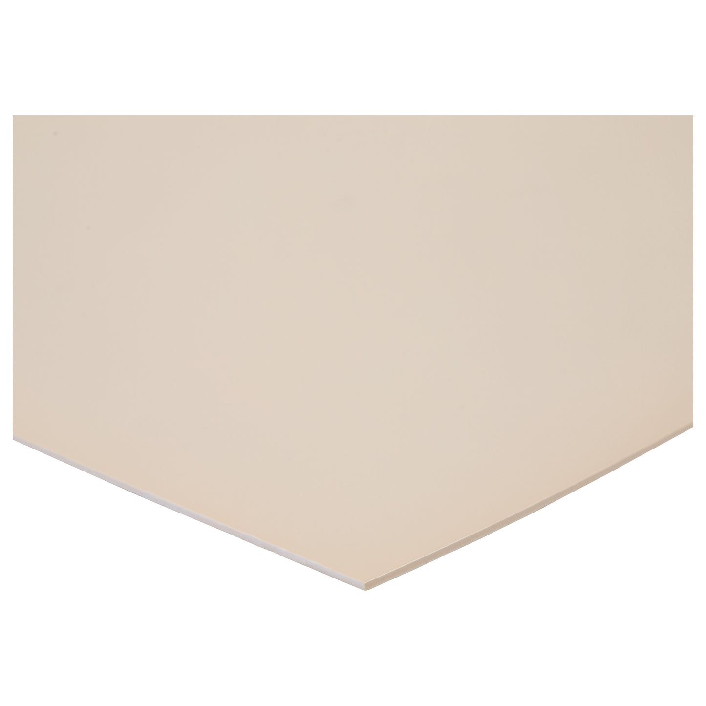 AliMed Multiform Plastic Thermoplastic Splinting Material in beige, shown as a flat sheet with angled edges on a white background.