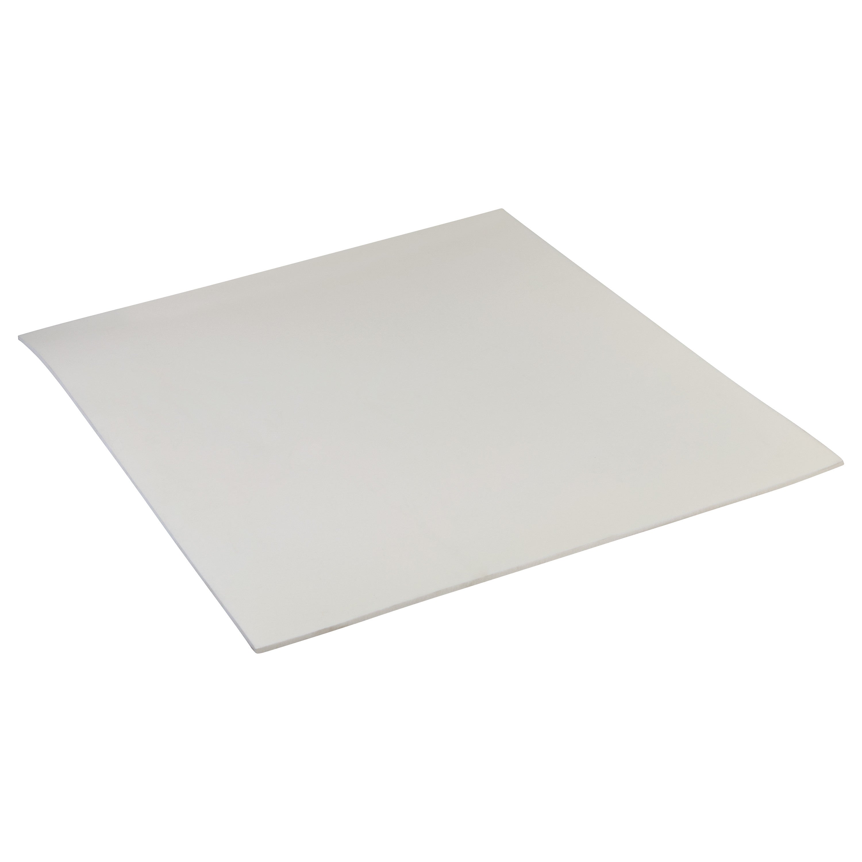 AliMed AliPlast 6A is a thin, flat, white foam sheet designed for medical and orthopedic applications.