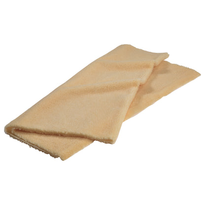 A folded AliMed AliFleece blanket in a soft beige color, designed to provide warmth and comfort.