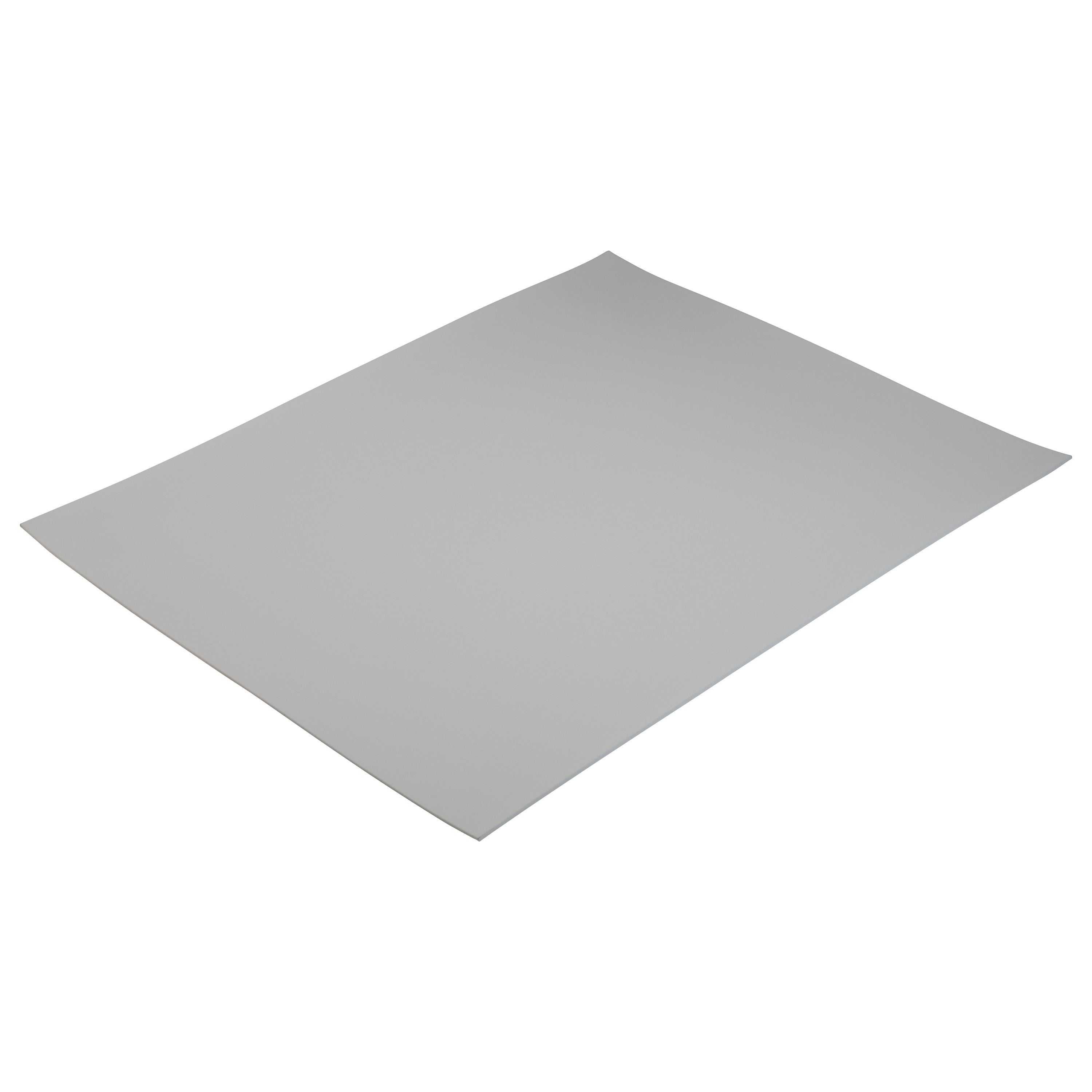 A sheet of AliMed AliPlast 10, a smooth, gray flexible material with a slightly angled view, resembling foam or plastic.