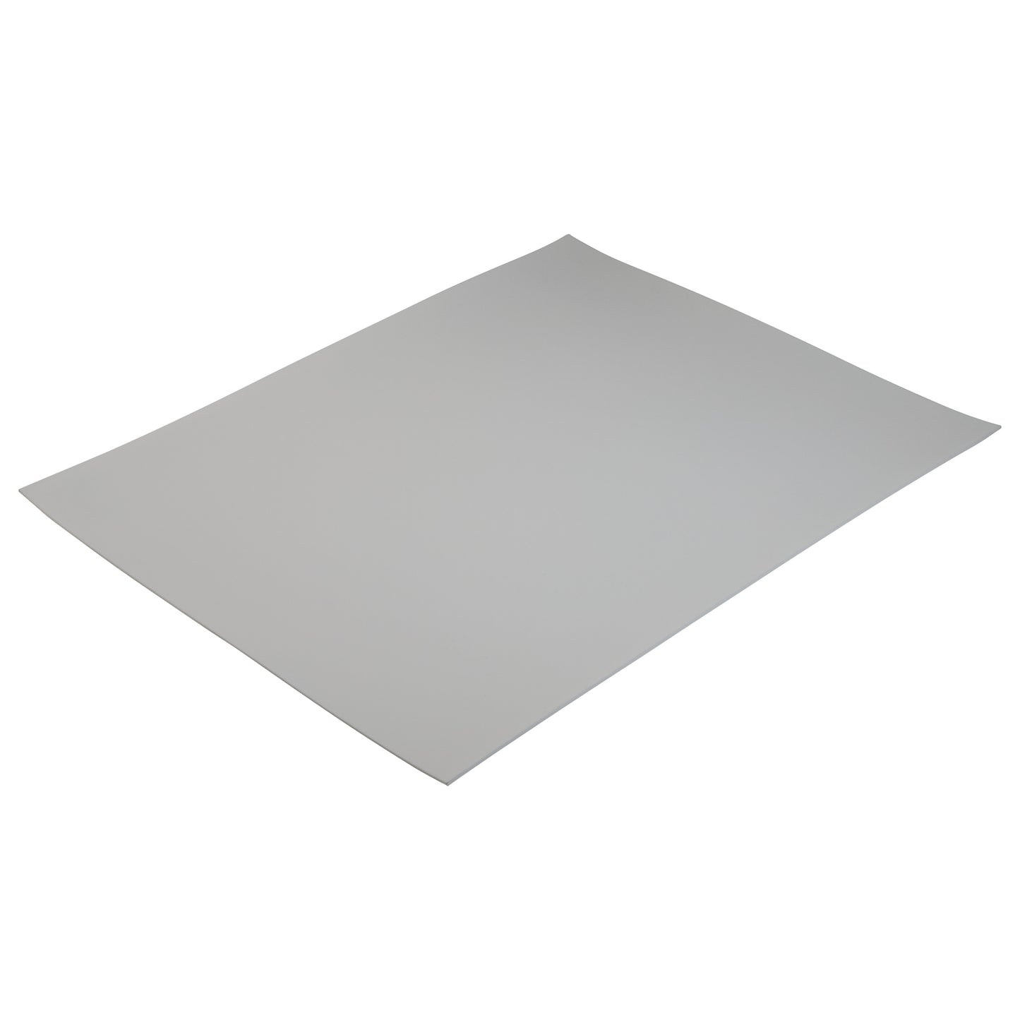 A sheet of AliMed AliPlast 10, a smooth, gray flexible material with a slightly angled view, resembling foam or plastic.