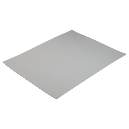 A sheet of AliMed AliPlast 10, a smooth, gray flexible material with a slightly angled view, resembling foam or plastic.