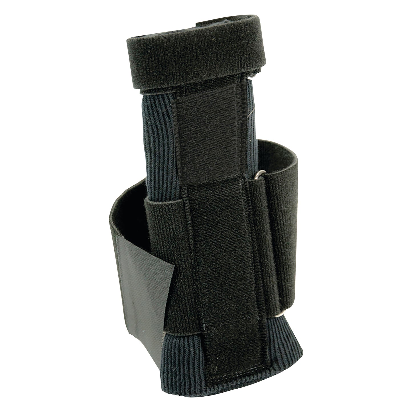 The Brownmed IMAK RSI WrisTimer PM Wrist Support is a black wrist brace featuring adjustable straps for ergonomics and comfort.