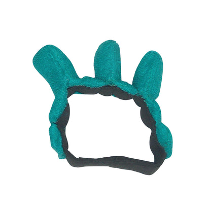 Comfy Splints Pediatric Finger Separator with teal foam padding designed to support and separate a child's fingers.