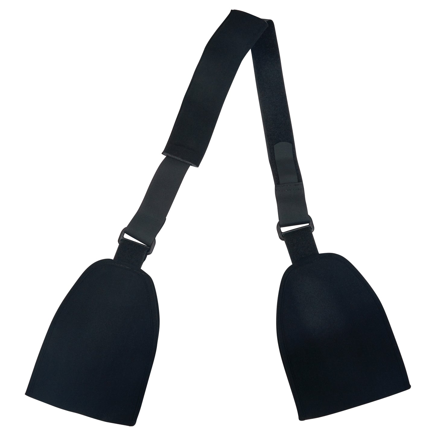 Adjustable CVA Sling with two wide black neoprene straps and fasteners, designed for comfortable support and ease of use.