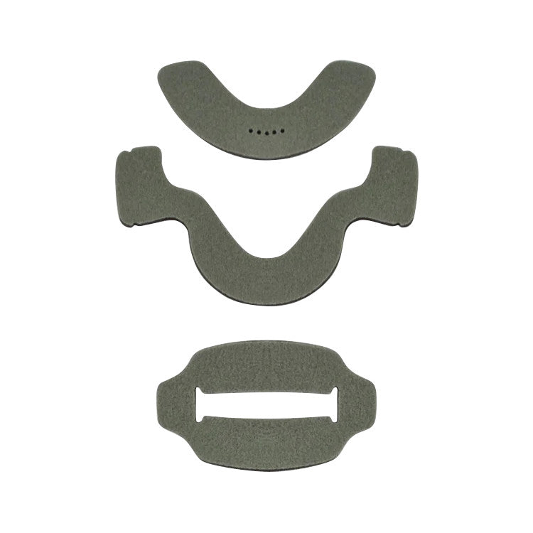 Replacement Pad Set for Aspen Cervical Collar includes three foam pads with distinct shapes for neck support and comfort.