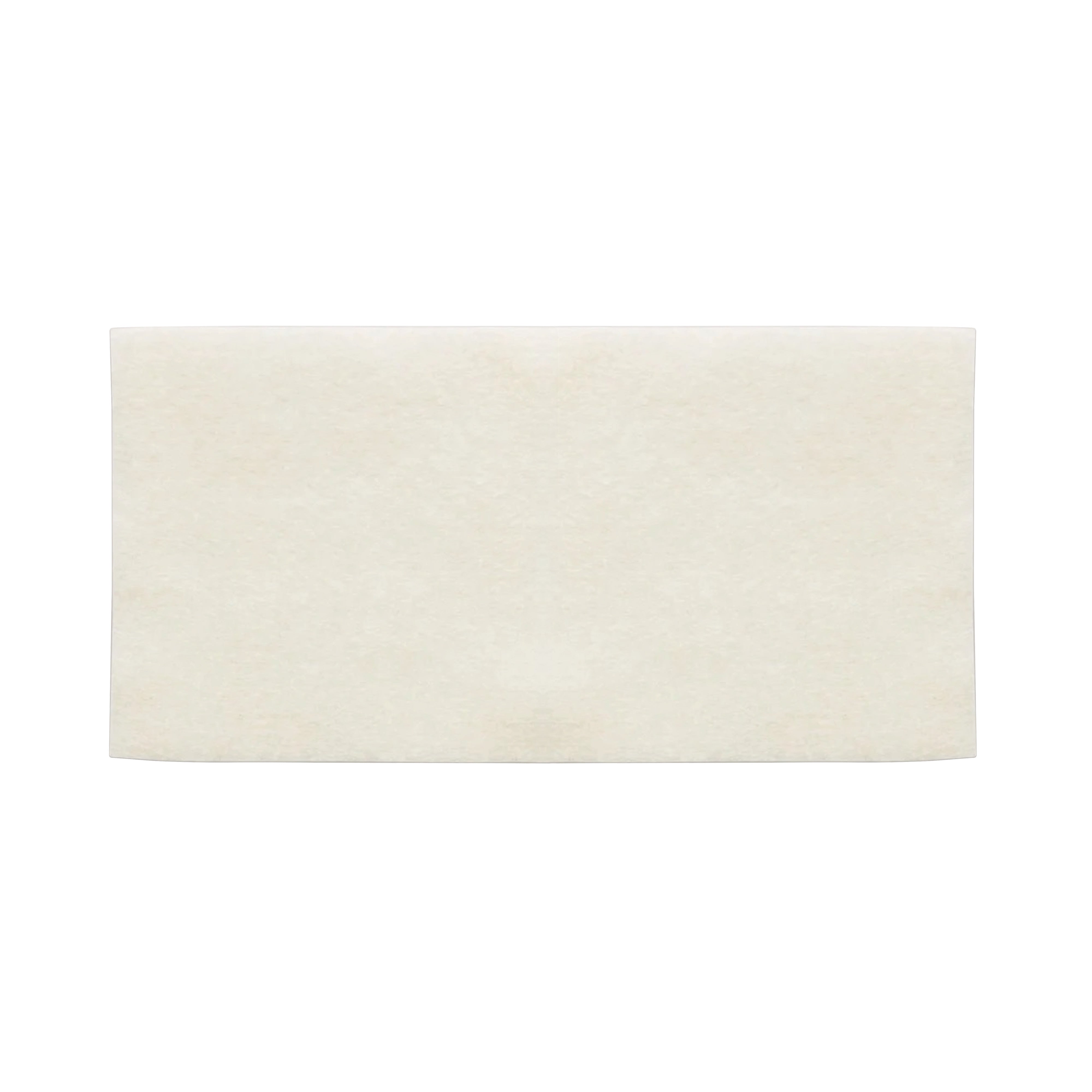 Molnlycke Melgisorb Calcium Alginate Dressing in a rectangular shape with a light beige color, designed for wound care.