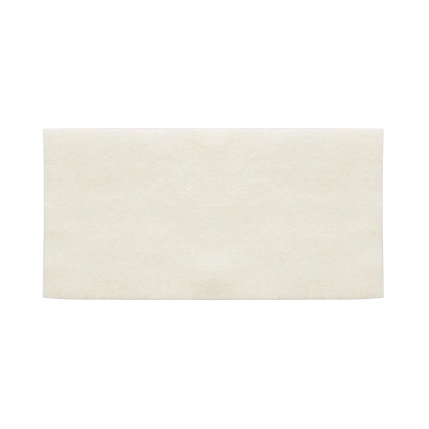 Molnlycke Melgisorb Calcium Alginate Dressing in a rectangular shape with a light beige color, designed for wound care.