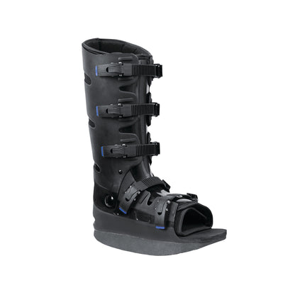 The DARCO Body Armor High Walker is a medical walking boot with multiple adjustable straps and a sturdy sole for support.
