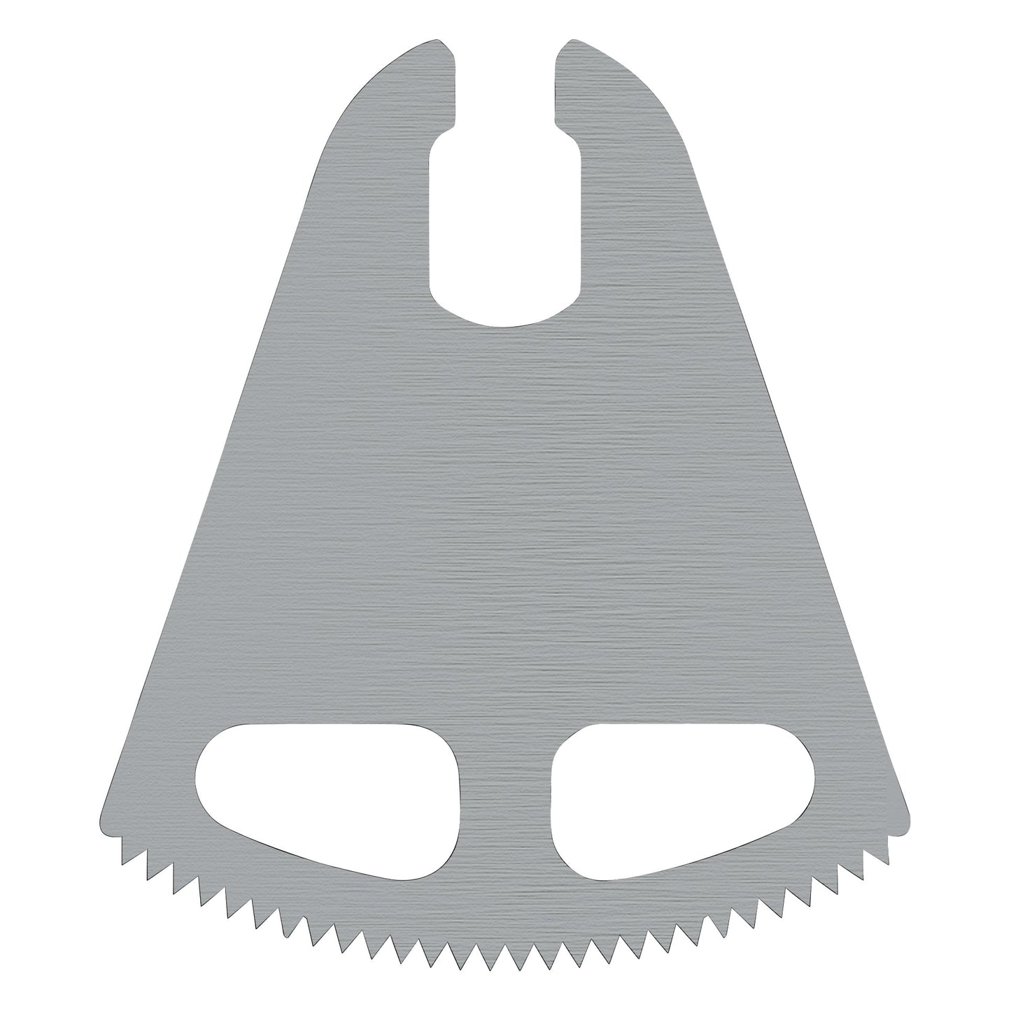 Cast Saw Blade for DeSoutter CleanCast CSP-201 Pediatric Cast Saw featuring a metal triangular design with serrated edges.