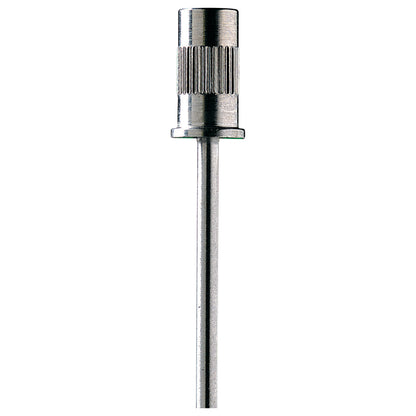 Mandrel Shaft for Sanding Band, used in File Stream, Pro Power, and Pro Vac File Debriding Drills, shown on a white background.