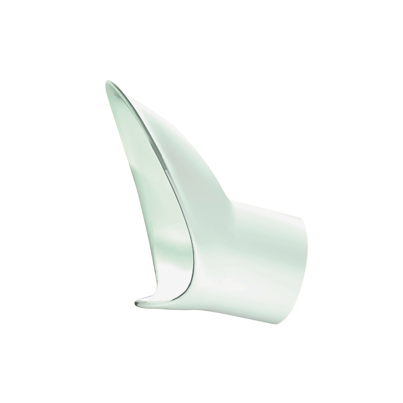 A white, curved plastic attachment, labeled "Female Adapter for URSEC Spillproof Urinal," is shown against a plain background.
