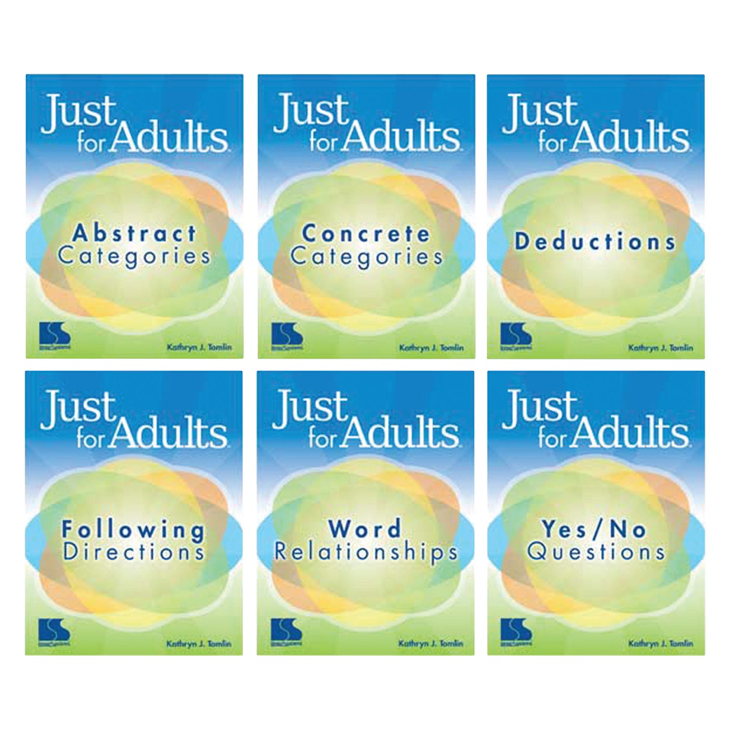 The Just for Adults 6-Book Set features titles on Abstract Categories, Concrete Categories, Deductions, Directions,and more.