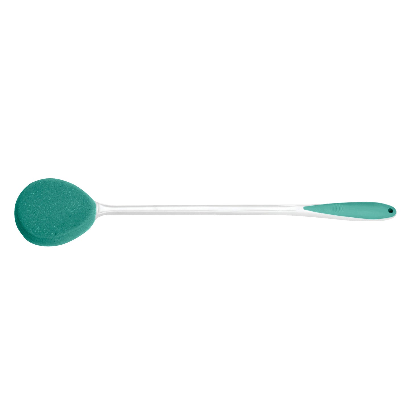 AliMed Deluxe Grip Sponge features a long handle with a green sponge on one end and a green grip on the other.