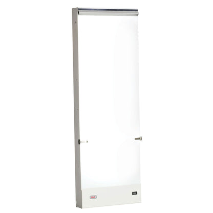 The Wolf Trimline Spinal 36 Illuminator is a tall, rectangular medical lightbox used for viewing spinal X-rays.