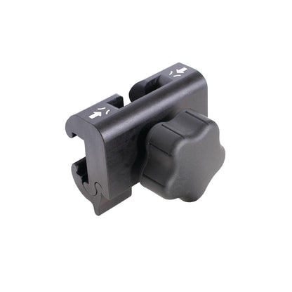 The Allen Easy-Lock Blade Clamp features a black knob and slotted design, used for securing blades or other equipment.