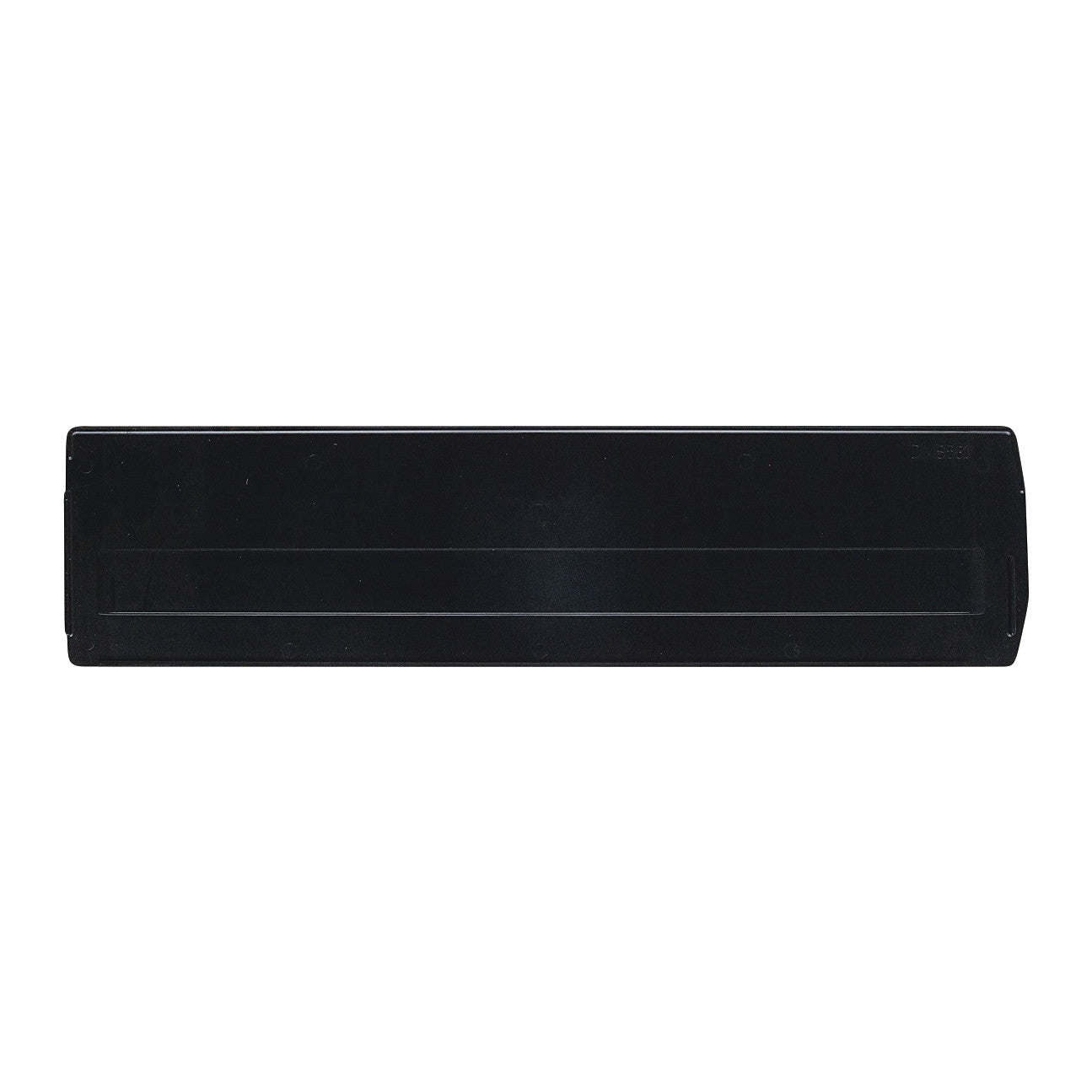 A black Divider for Quantum Ultra Stack and Hang Bin on a white background.