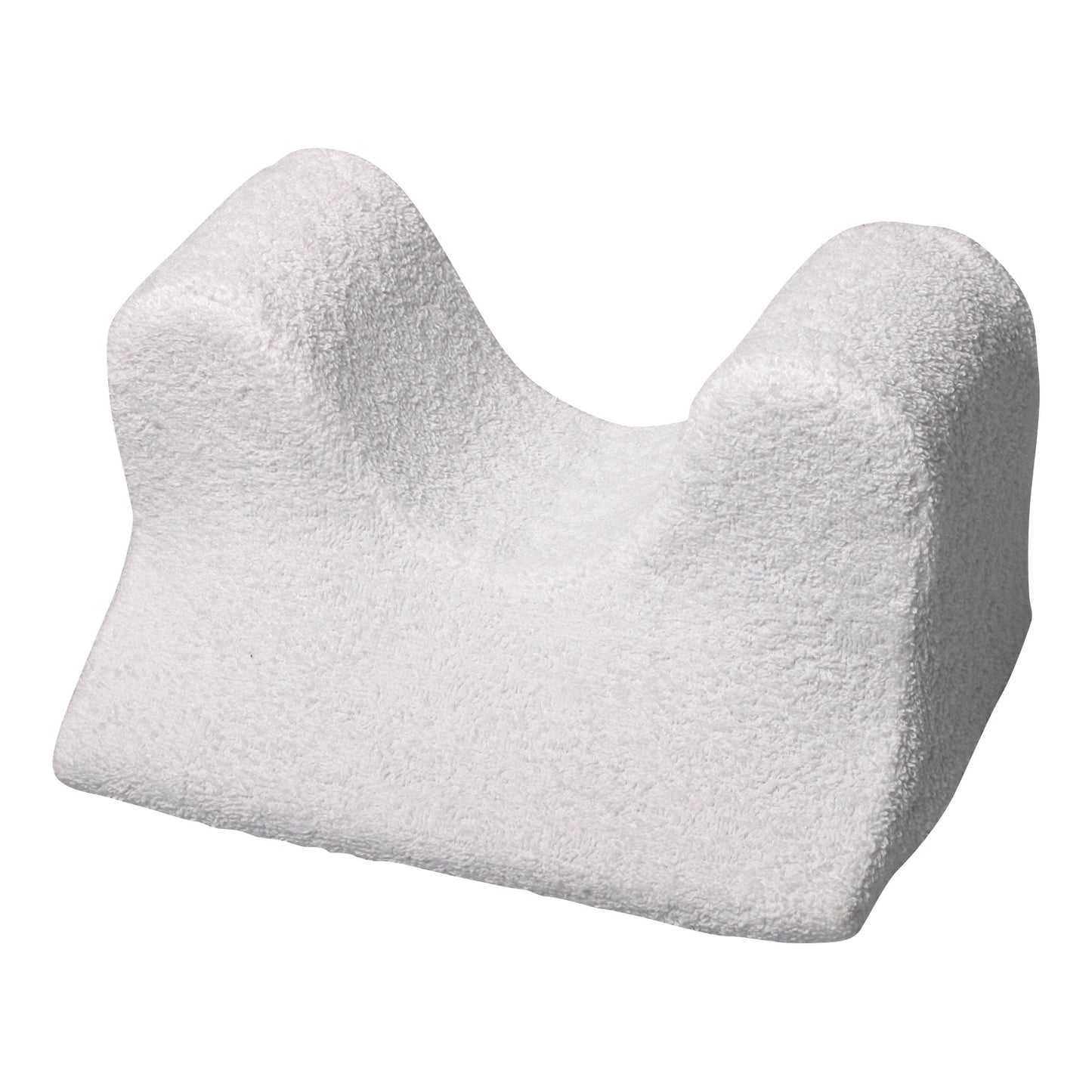 The AliMed Cervical Neck Pillow is a white, contoured pillow designed to support the neck with two elevated sides and a lower center.