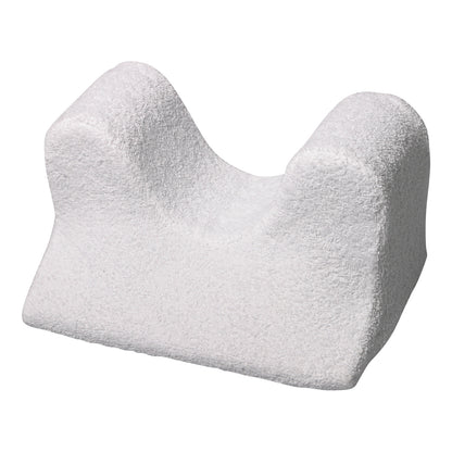 The AliMed Cervical Neck Pillow is a white, contoured pillow designed to support the neck with two elevated sides and a lower center.