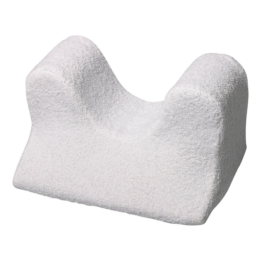 The AliMed Cervical Neck Pillow is a white, contoured pillow designed to support the neck with two elevated sides and a lower center.