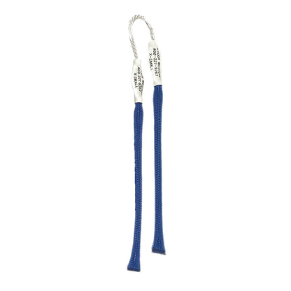 The AliMed Autoclavable Soft Touch Double Finger Trap features two blue fabric loops connected by a small looped rope.