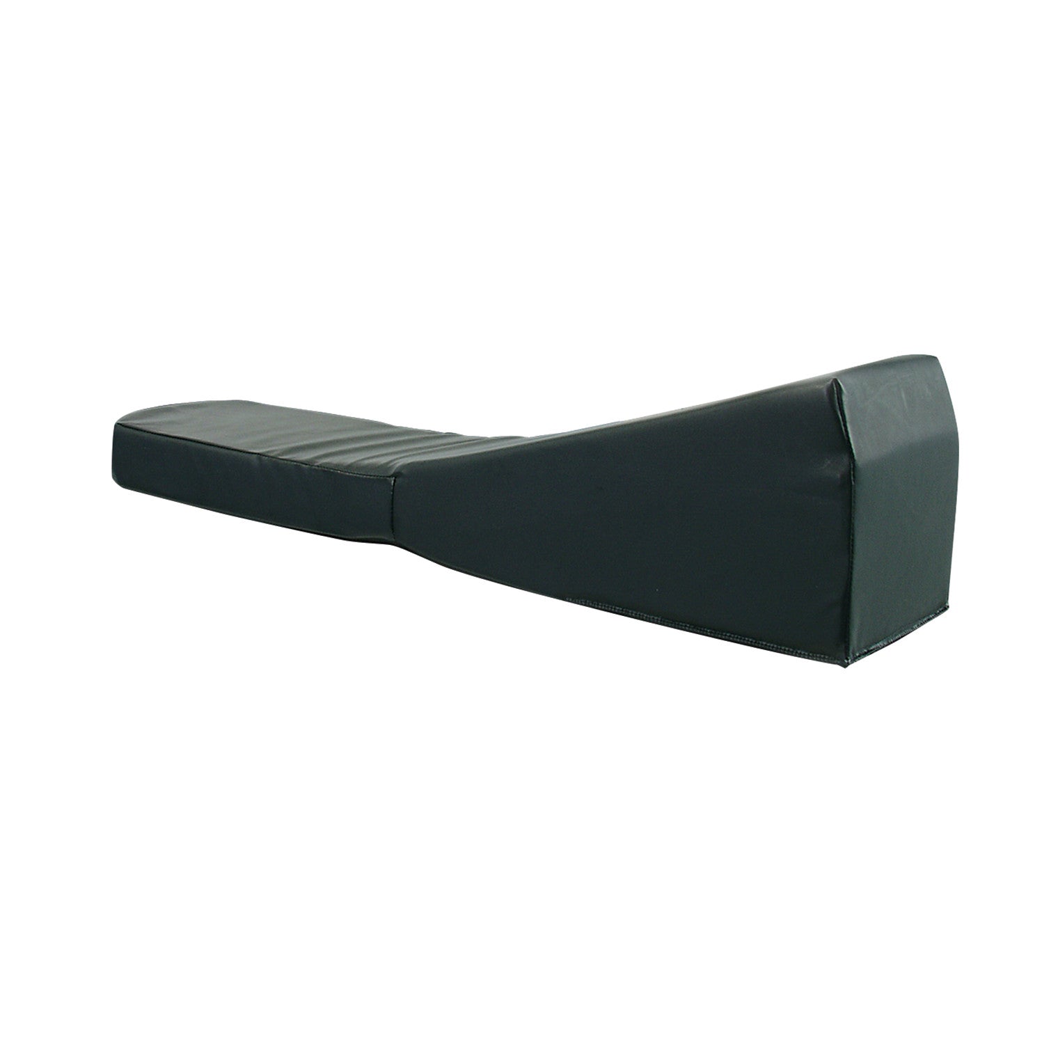 The AliMed Incline Armboard Cushion is a black, wedge-shaped cushion designed to support an arm while positioned on an incline.