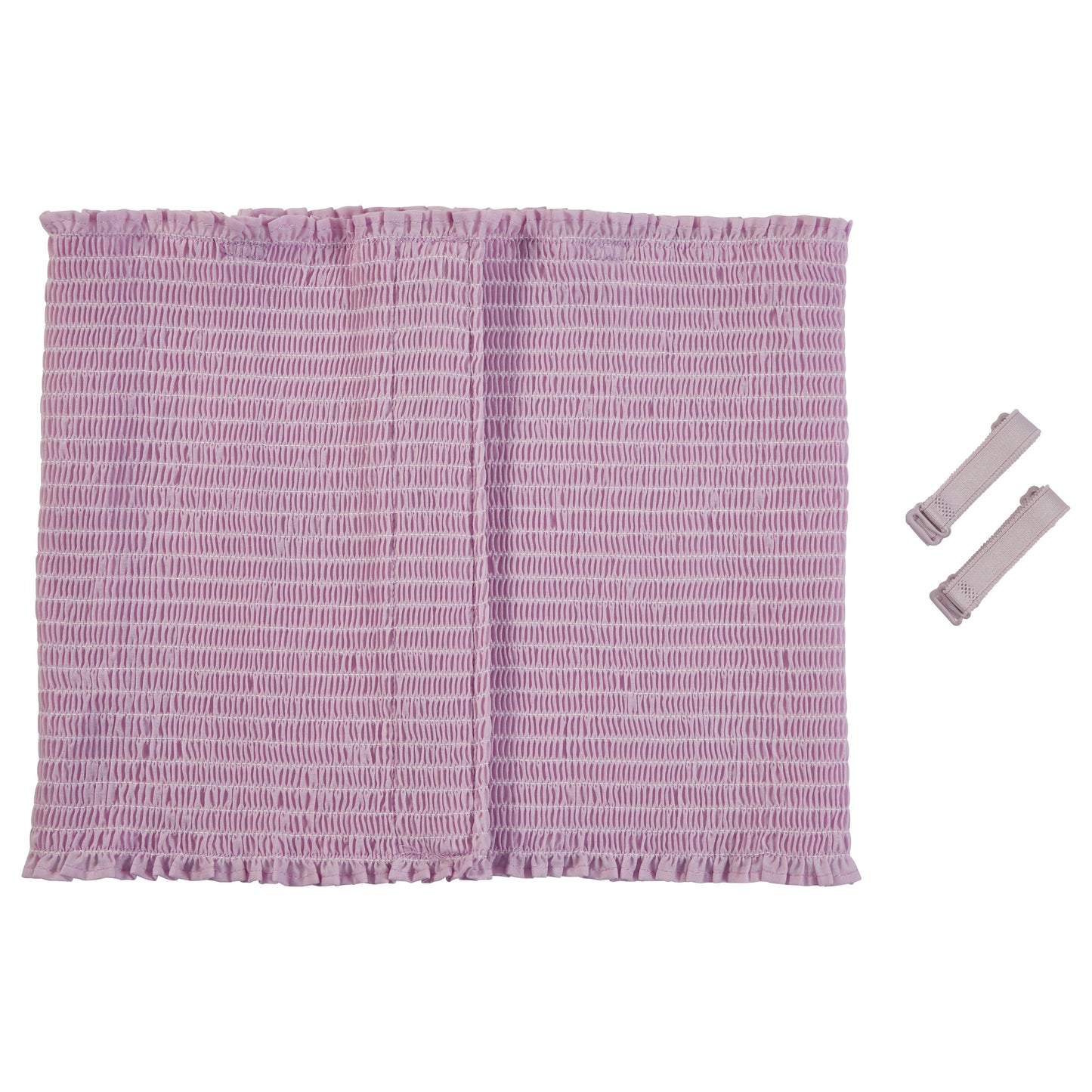 Purple Expand-A-Band Lined Breast Binder and two matching straps, 12/Pack, with a textured, elastic surface.