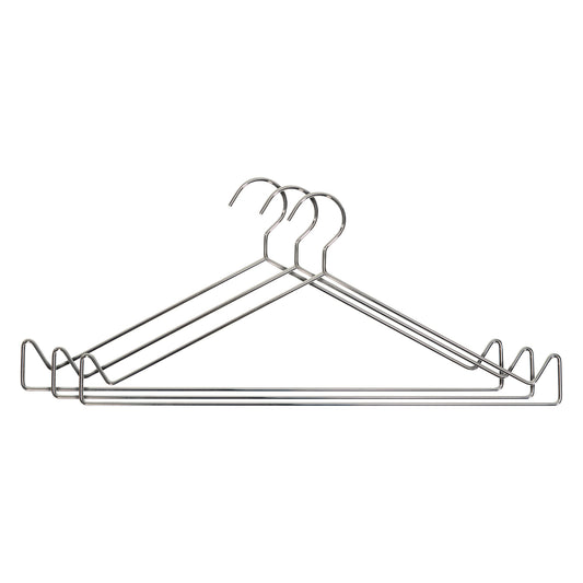 AliMed Heavy-Duty Radiation Protection Apron Hanger with three metal bars and hooks for hanging, shown against a white background.